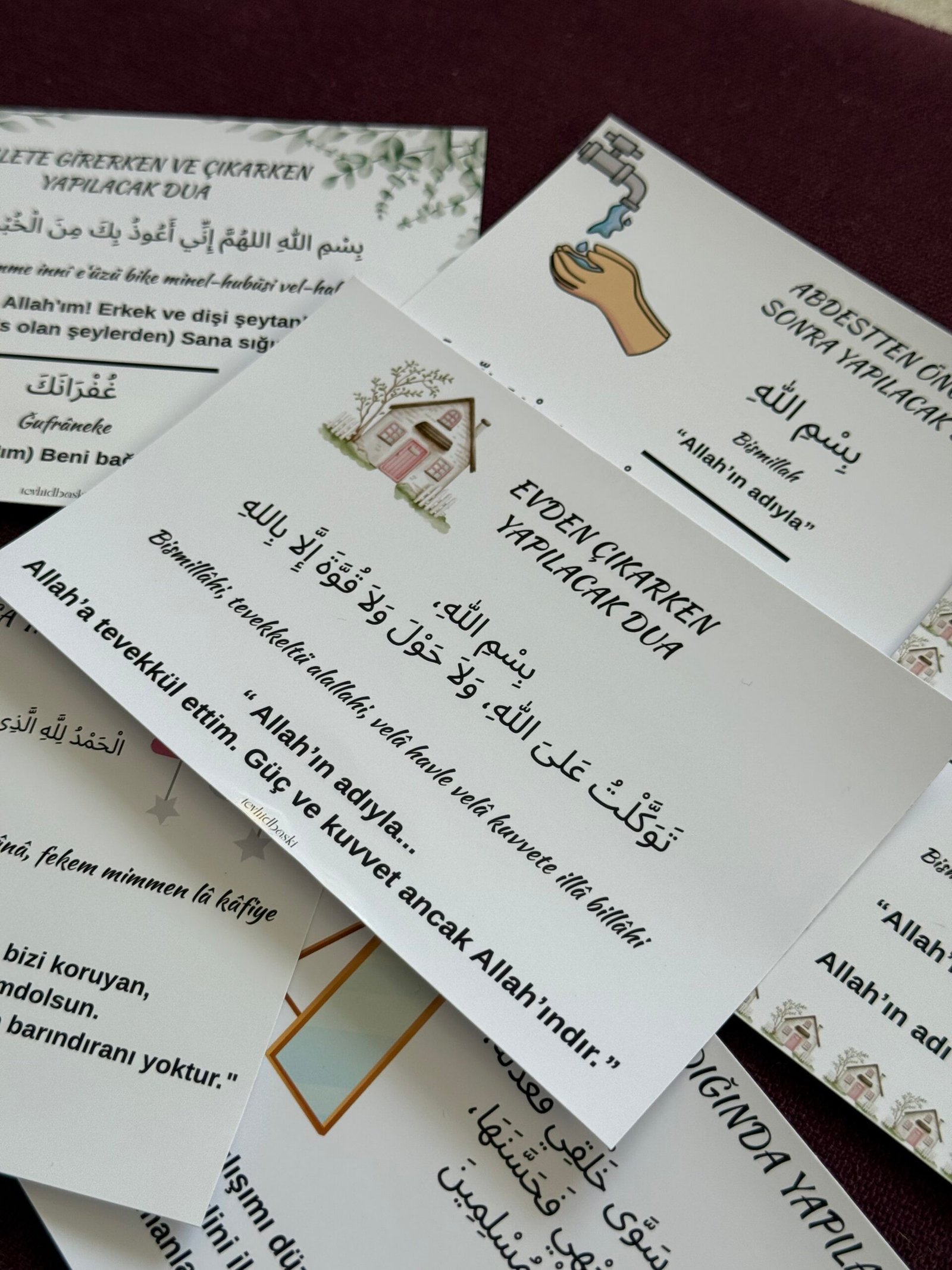 dua etiket seti Dua Etiket Seti - Görsel 1