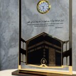 Pleksi Kabe Desenli Masa Üstü Saat