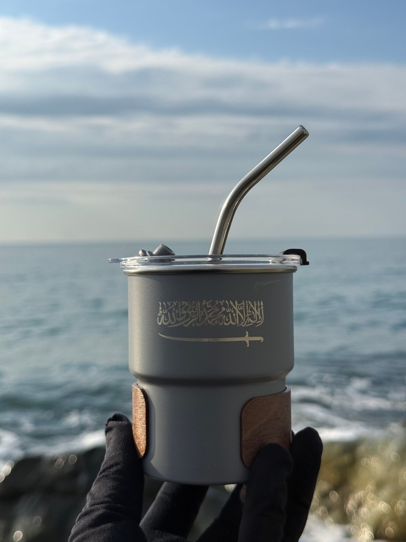 Matcha/Çelik Bardak Gri Matcha/Çelik Bardak Gri - Görsel 1