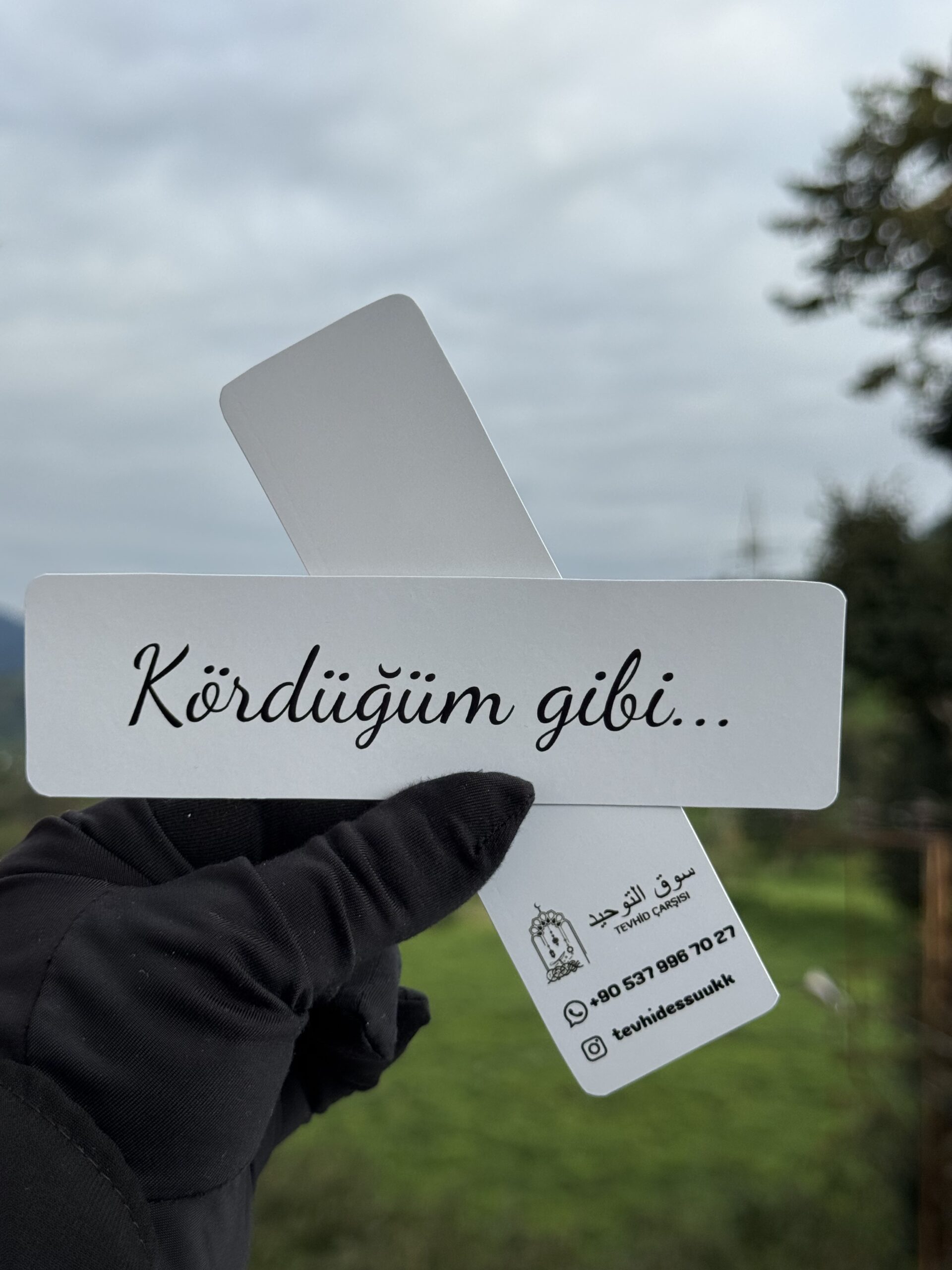 IMG_9679 Kördüğüm Gibi Kitap Ayracı - Görsel 1