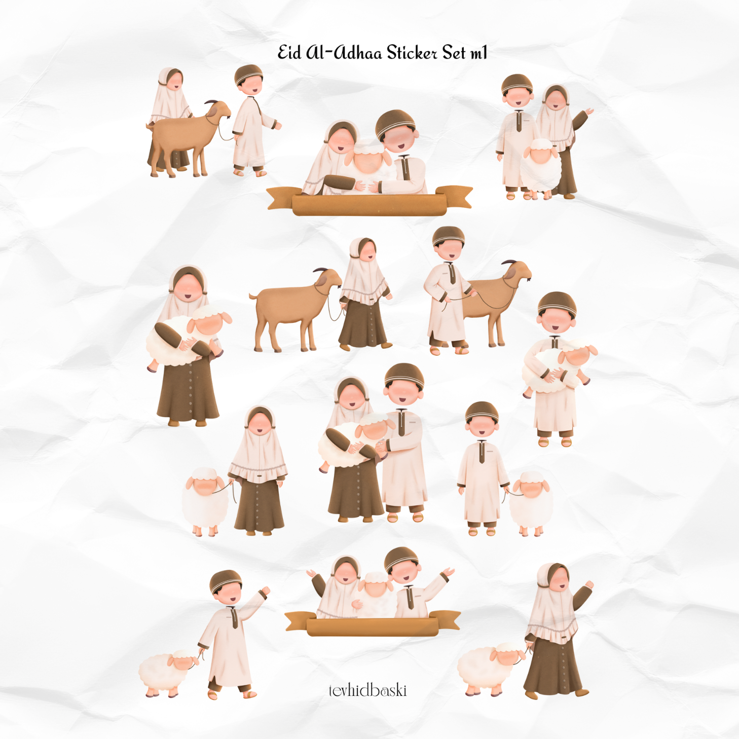 eidal-adhaastickersetm1.site Eid Al-Adhaa Sticker Set m1 - Görsel 1
