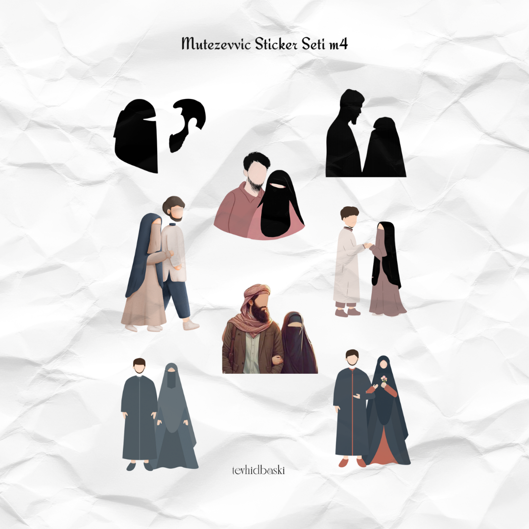 mutezevvicstickerm4 Mutezevvic Sticker Set 4 - Görsel 1