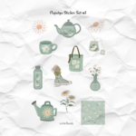 Papatya Sticker Set