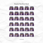 Ramadan Day Sticker Set 1