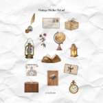 Vintage Sticker Set 1