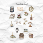 Vintage Sticker Set 3