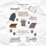 Zikir Sticker Set